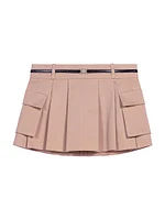 Short Pleated Skirt