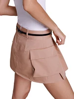 Short Pleated Skirt