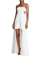 Asher High-Low Cut Out Gown