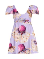 Judith Floral Minidress