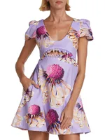 Judith Floral Minidress