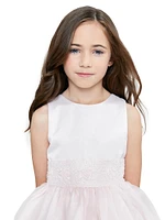 Little Girl's & Elizabeth Beaded Fit-&-Flare Dress