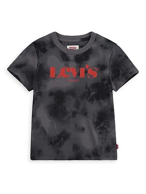 Little Boy's Tie-Dye Logo T-Shirt