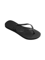 Girl's Swarovski Crystal Flip-Flops