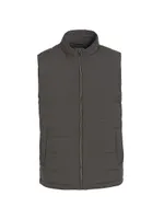 COLLECTION Woven Puffer Vest