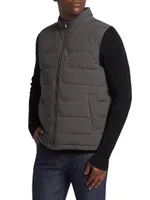 COLLECTION Woven Puffer Vest