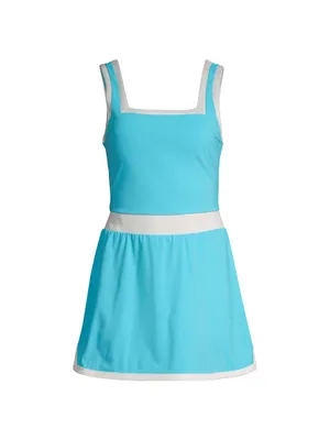 Rally Sleeveless Knit Tennis Dress