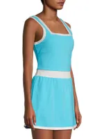 Rally Sleeveless Knit Tennis Dress