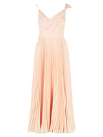 Cara Pleated Cocktail Dress