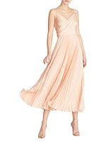 Cara Pleated Cocktail Dress