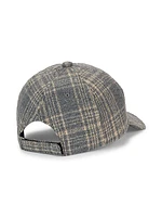 COLLECTION Plaid Baseball Hat