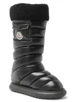 Gaia Pocket Faux Fur-Trim Snow Boots