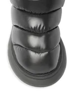 Gaia Pocket Faux Fur-Trim Snow Boots