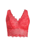 Allure Curvy Lace Longline Bralette