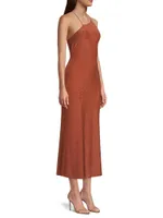 Maple Jersey Midi-Dress
