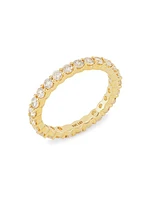 14K Yellow Gold & 1 TCW Diamond Ring