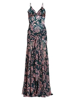 Annu Charmeuse Maxi Dress