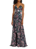 Annu Charmeuse Maxi Dress