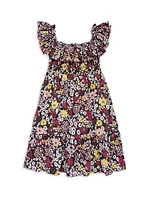 Little Girl's & Girl's Gitte Print Smocked Dress