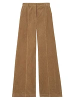 Blakely Corduroy Wide-Leg Pants