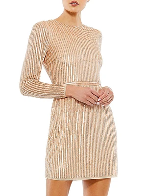 Metallic Minidress