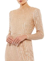 Metallic Minidress