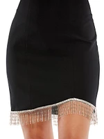 Beaded Fringe Minidress