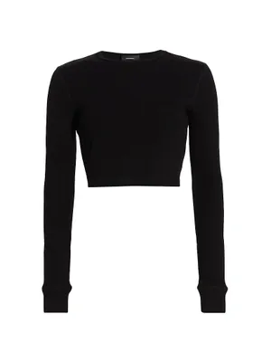 Hailey Bieber Long-Sleeve T-Shirt