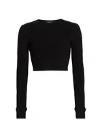 Hailey Bieber Long-Sleeve T-Shirt