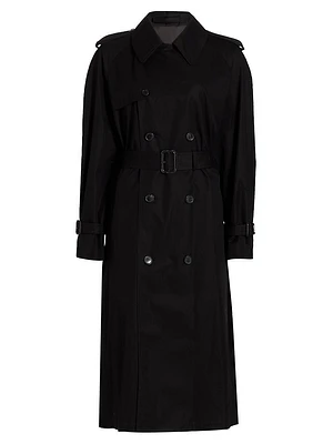 Double-Breasted Trench Coat