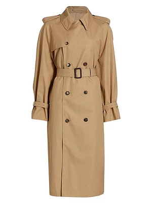 Double-Breasted Trench Coat