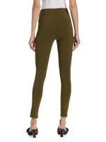 High-Rise Zip Leggings