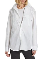 Oversized Poplin Shirt