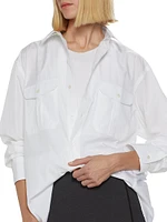 Oversized Poplin Shirt