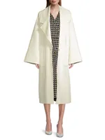 Affinity Wool Bell-Sleeve Coat