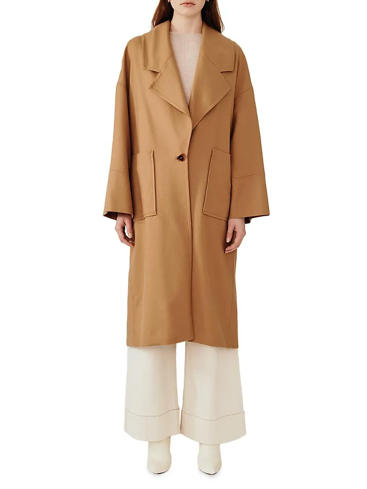 Affinity Long Wool Coat