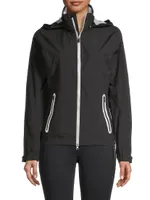 Olivia Shell Zip-Front Jacket