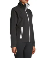 Olivia Shell Zip-Front Jacket