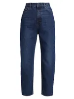 Tapered Straight-Fit Jeans