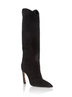 Maryana Nubuck Knee-High Boots