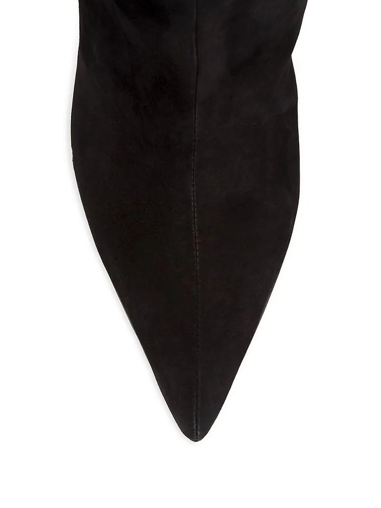 Maryana Nubuck Knee-High Boots