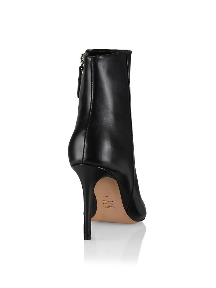 Mikki Leather Short Boots