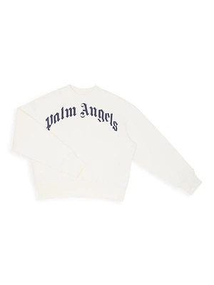 Little Girl's & Girl's Classic Logo Crewneck Sweatshirt
