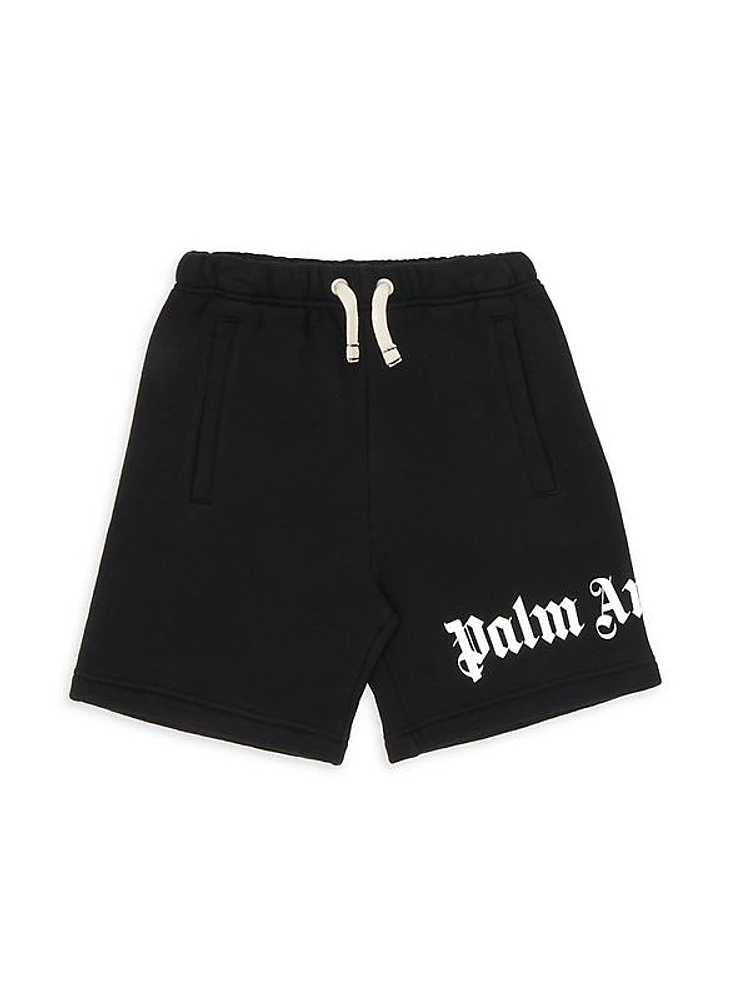 Little Boy's & Boy's Classic Overlogo Sweat Shorts