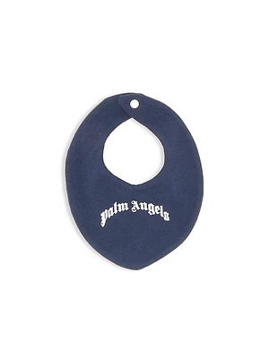 Baby Boy's Curved Logo Bandana Bib