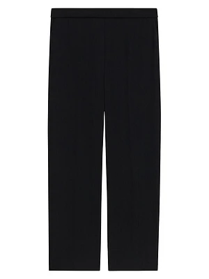 Slim Crepe Pants