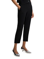 Slim Crepe Pants