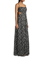 Monarch Fleur Cutout Maxi Dress