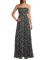 Monarch Fleur Cutout Maxi Dress