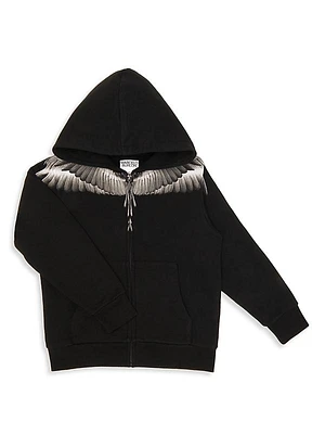 Little Boy's & Boy's Icon Wings Full-Zip Hoodie